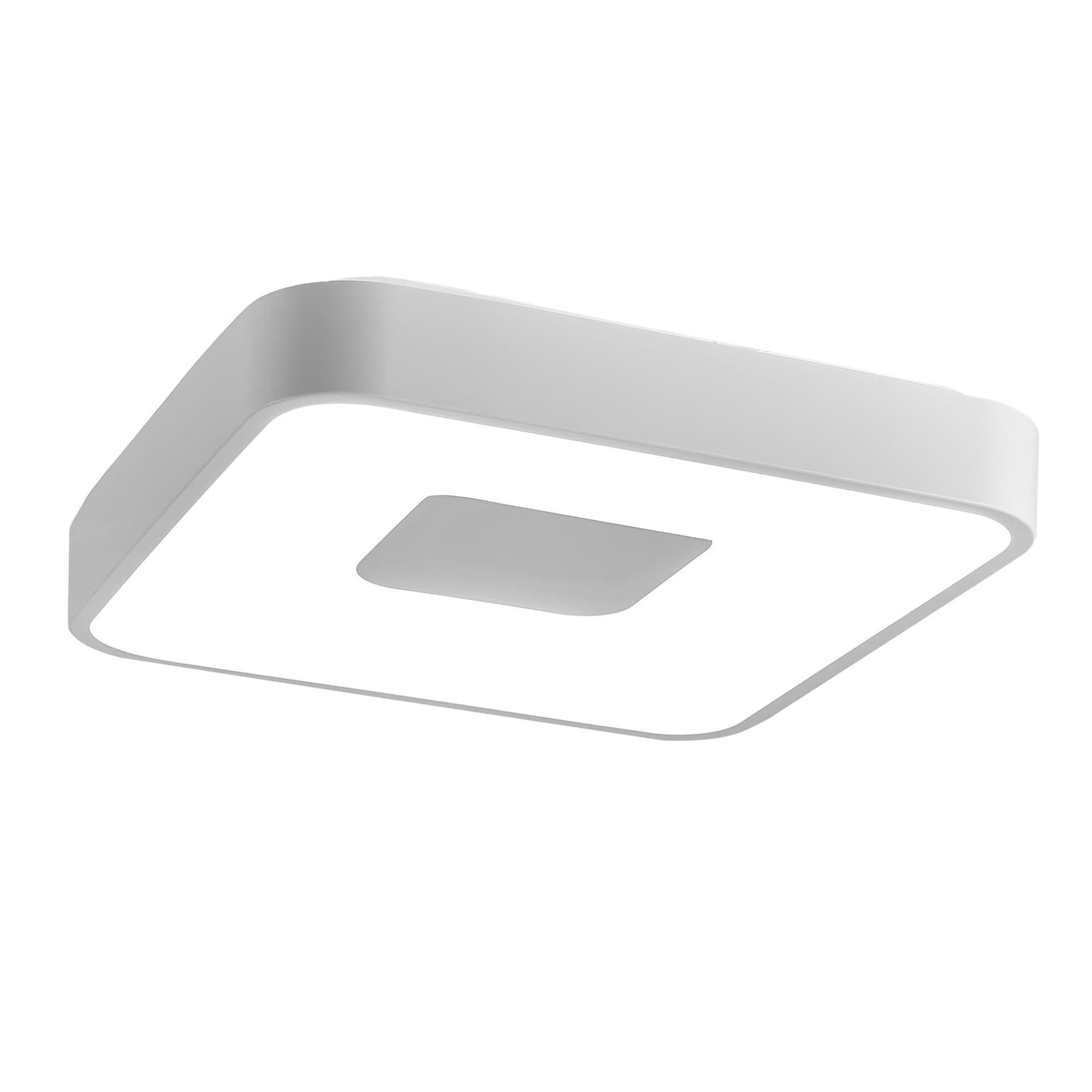 ***DES*** COIN * PLAFONNIER LED CARRÉ 100W - 2700-5000K - AVEC TÉLÉCOMMANDE - BLANC