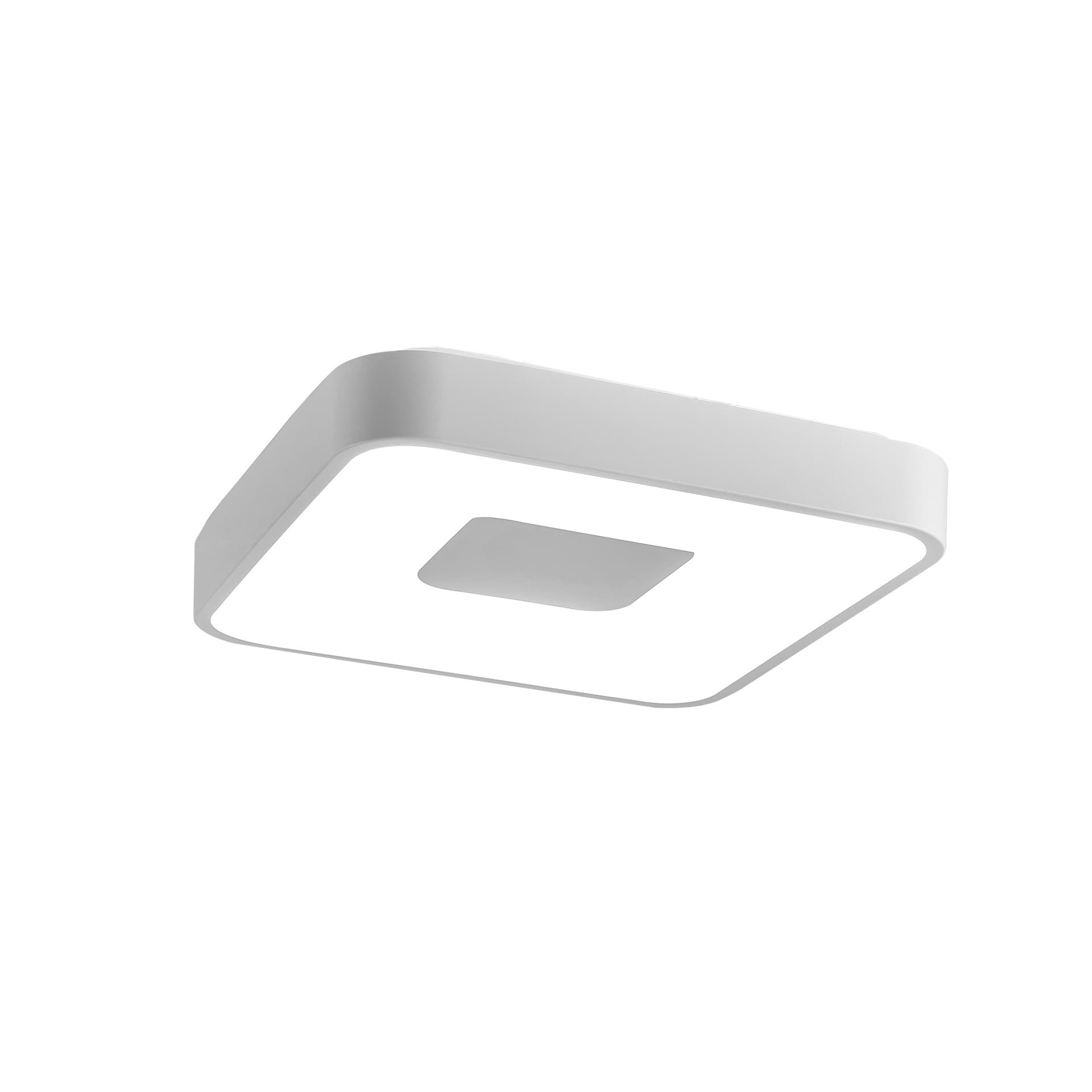 ***DES*** COIN * PLAFONNIER LED CARRÉ 56W - 2700-5000K - AVEC TÉLÉCOMMANDE - BLANC