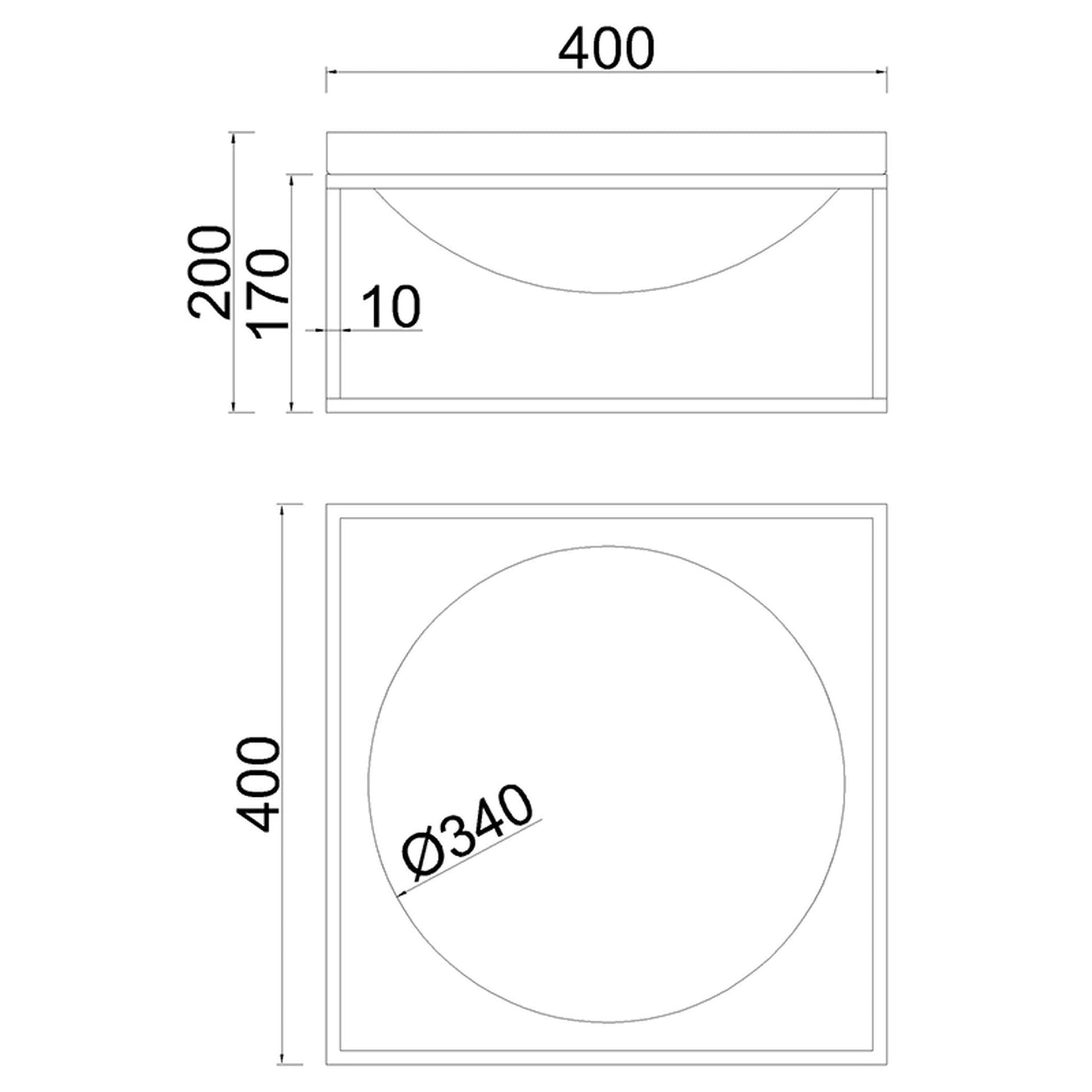 ***DEMI-PLAFOND 1 MODUL 3L