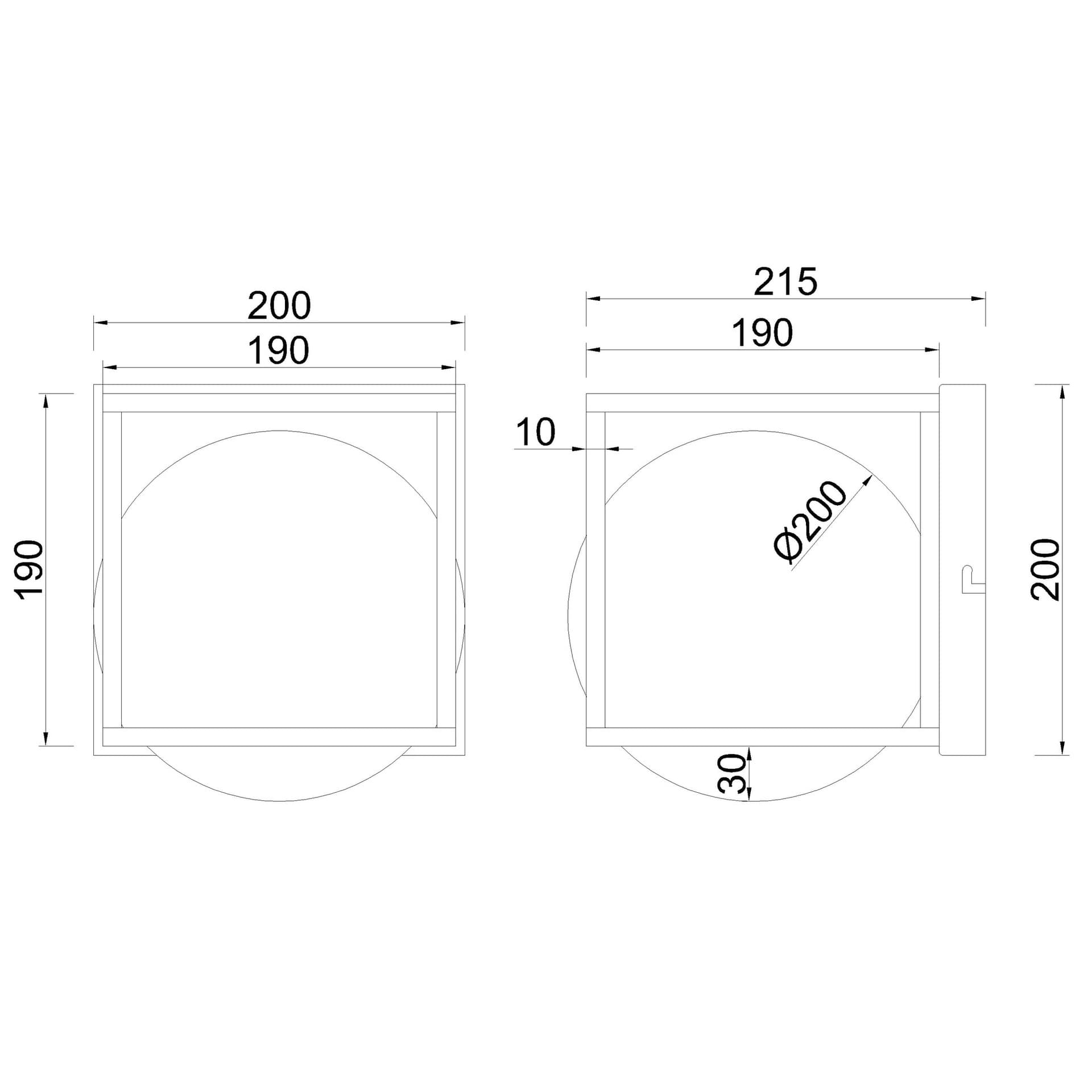 *1 MODUL 1L x E27 (grand) **OFER/DES*** INÉGAL * APPLIQUE 1 MODUL 1L x E27 (grand)