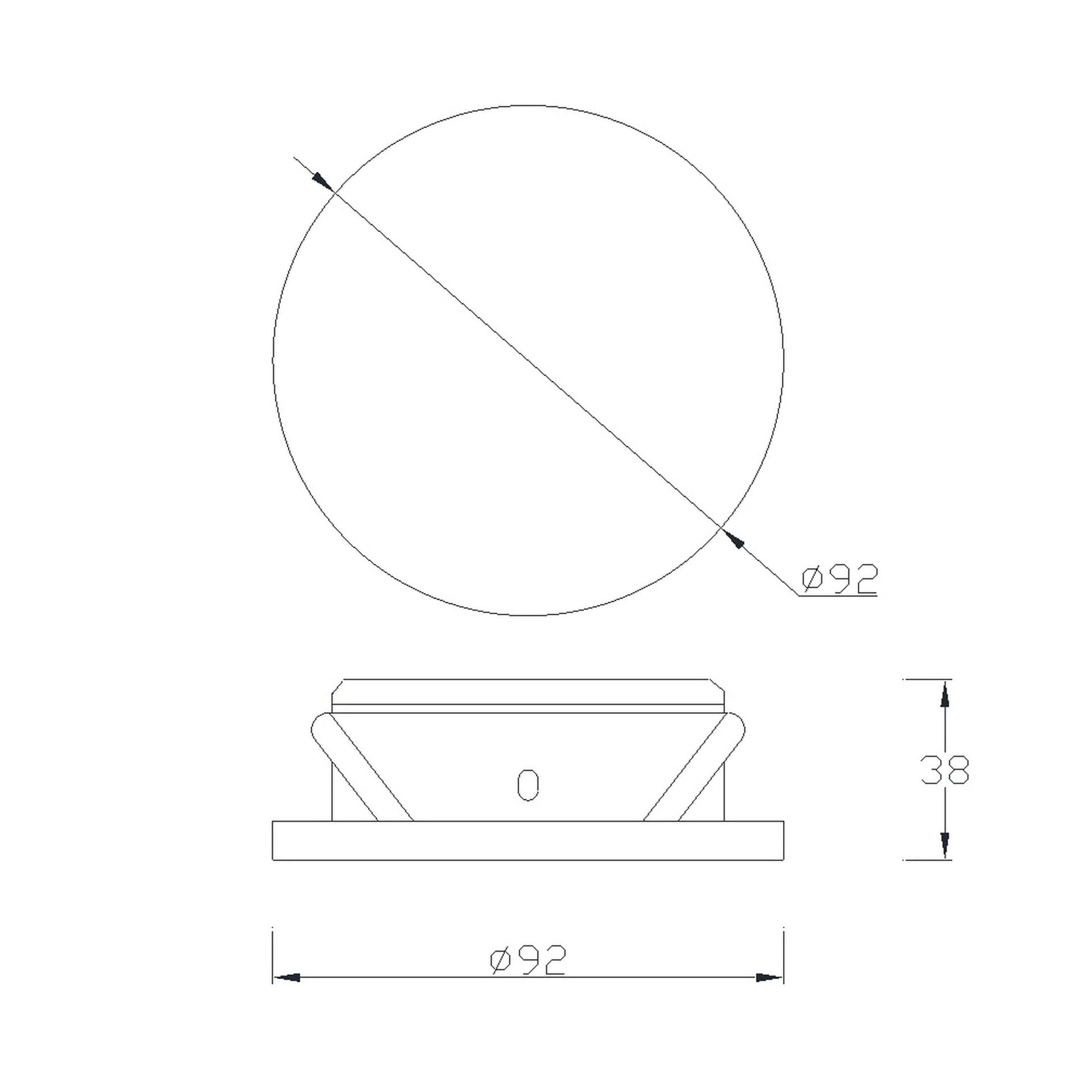 * LED ZAPUŠTĚNÉ 7W - SMD - 4000K