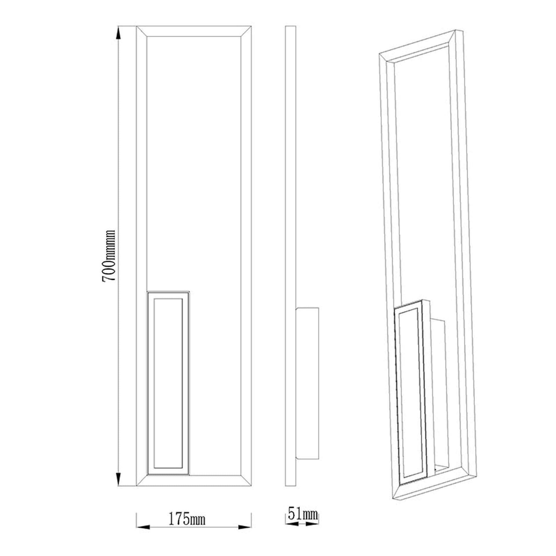 ***OFFRE/DES*** BOUTIQUE BLANCHE * APPLIQUE MURALE LED 40W DIMMABLE