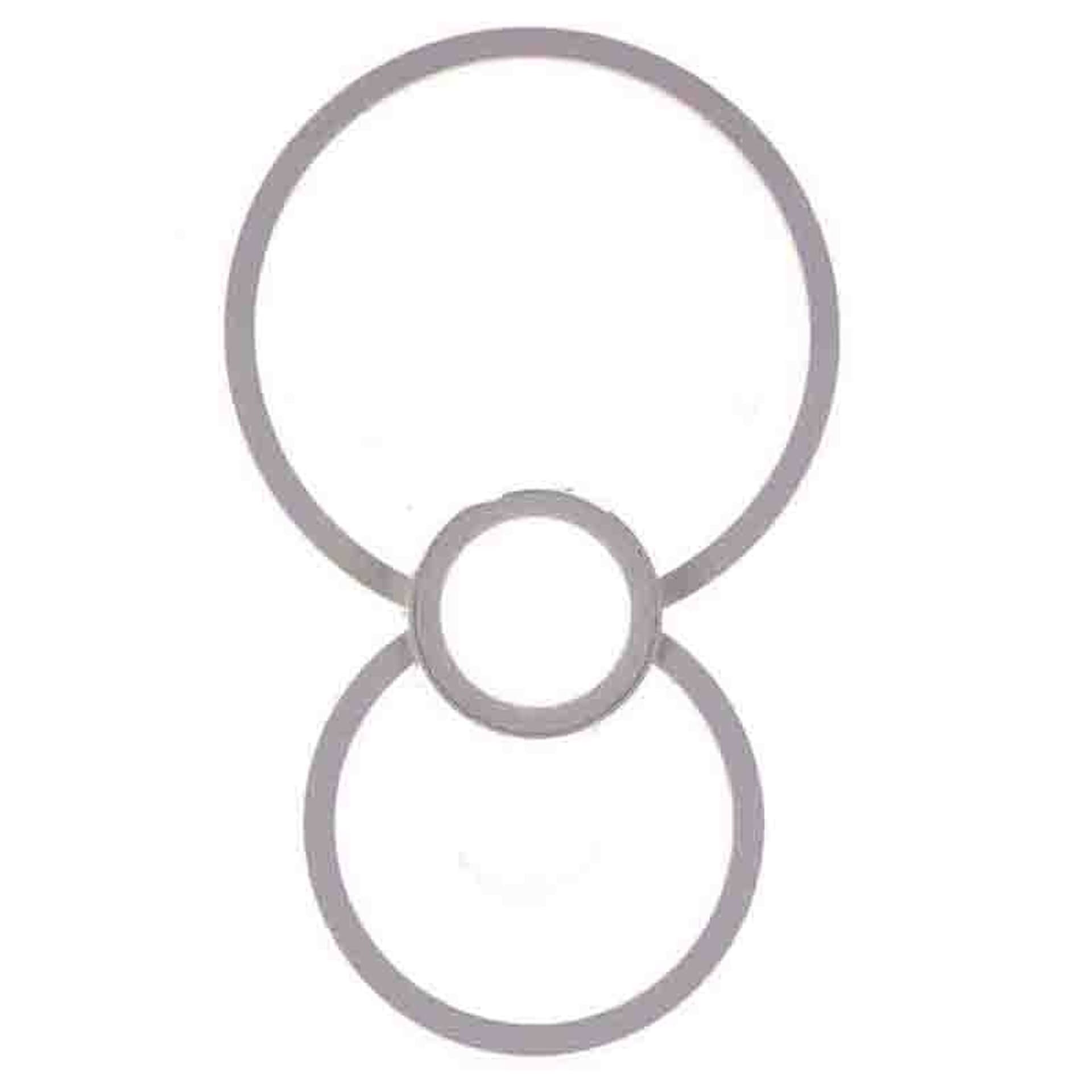 ***OFFRE/DES*** APPLIQUE NOIRE * APPLIQUE CERCLES LED