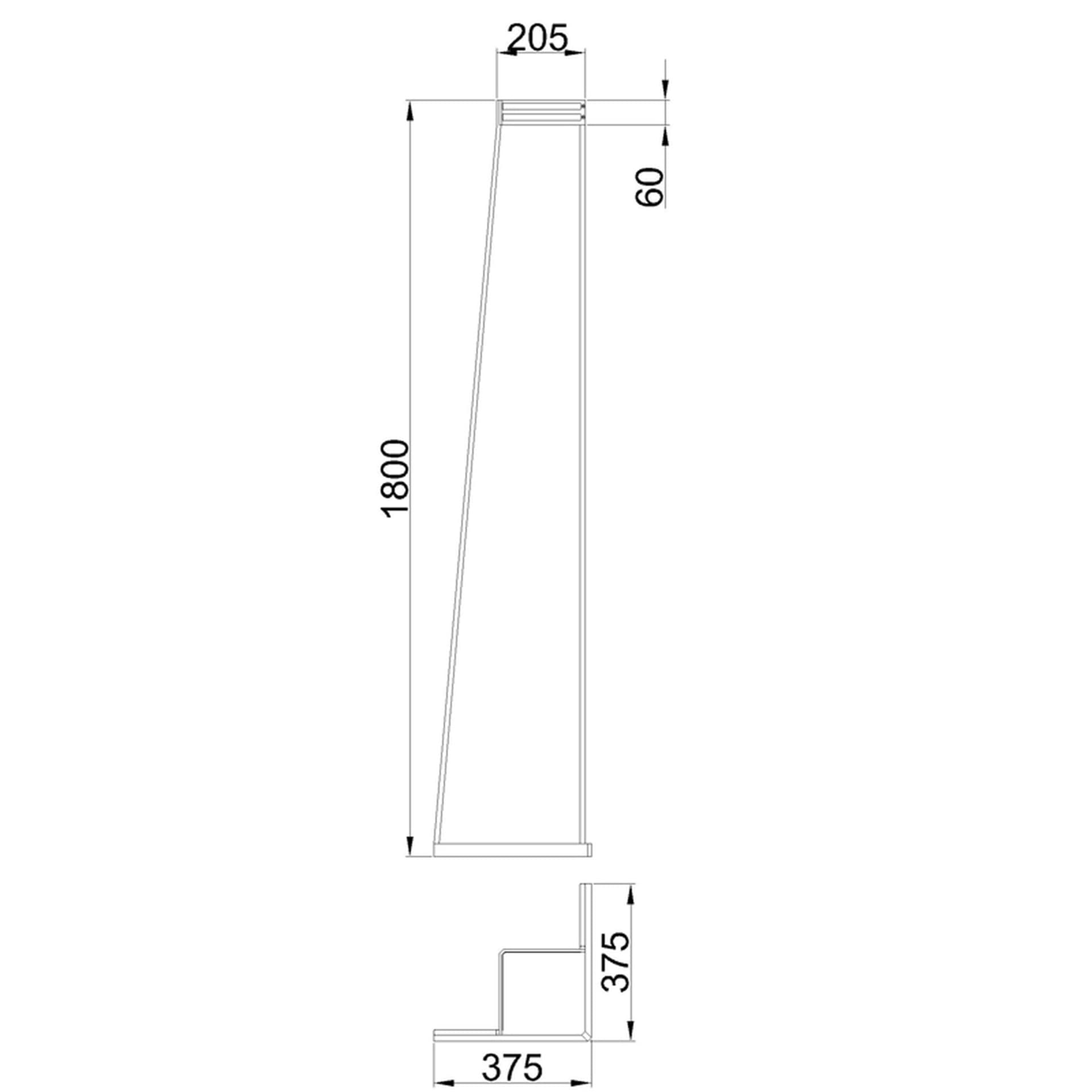 ***OFER/DES*** MINIMAL * LAMPE DE SALON LED DIMMABLE 40W 3000K - BLANC