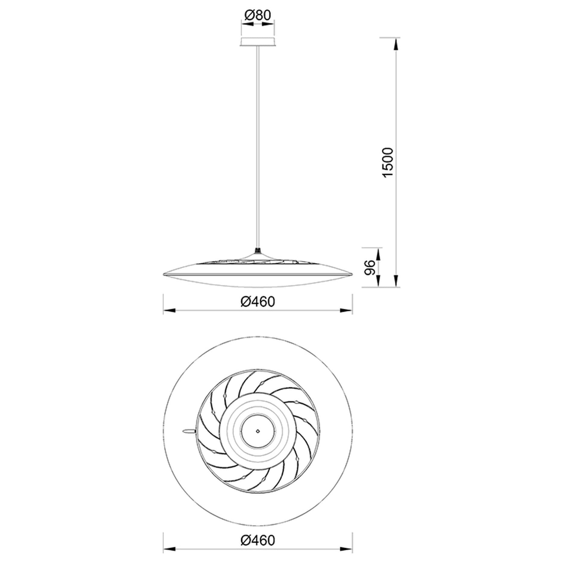 ***OFER/DES*** LAMPA LED SLIM* 46 CM - 4000K - BLANC