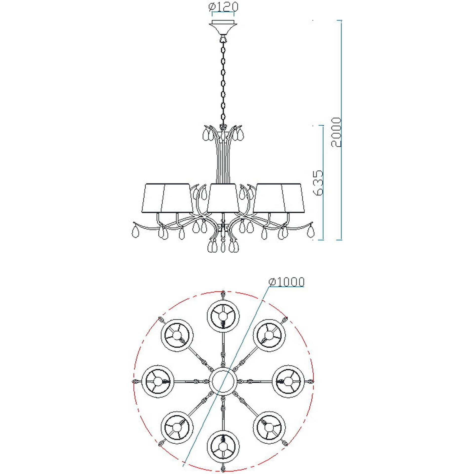 ***Nabídka/Des*** Andrea Cromo * Lampa 8L