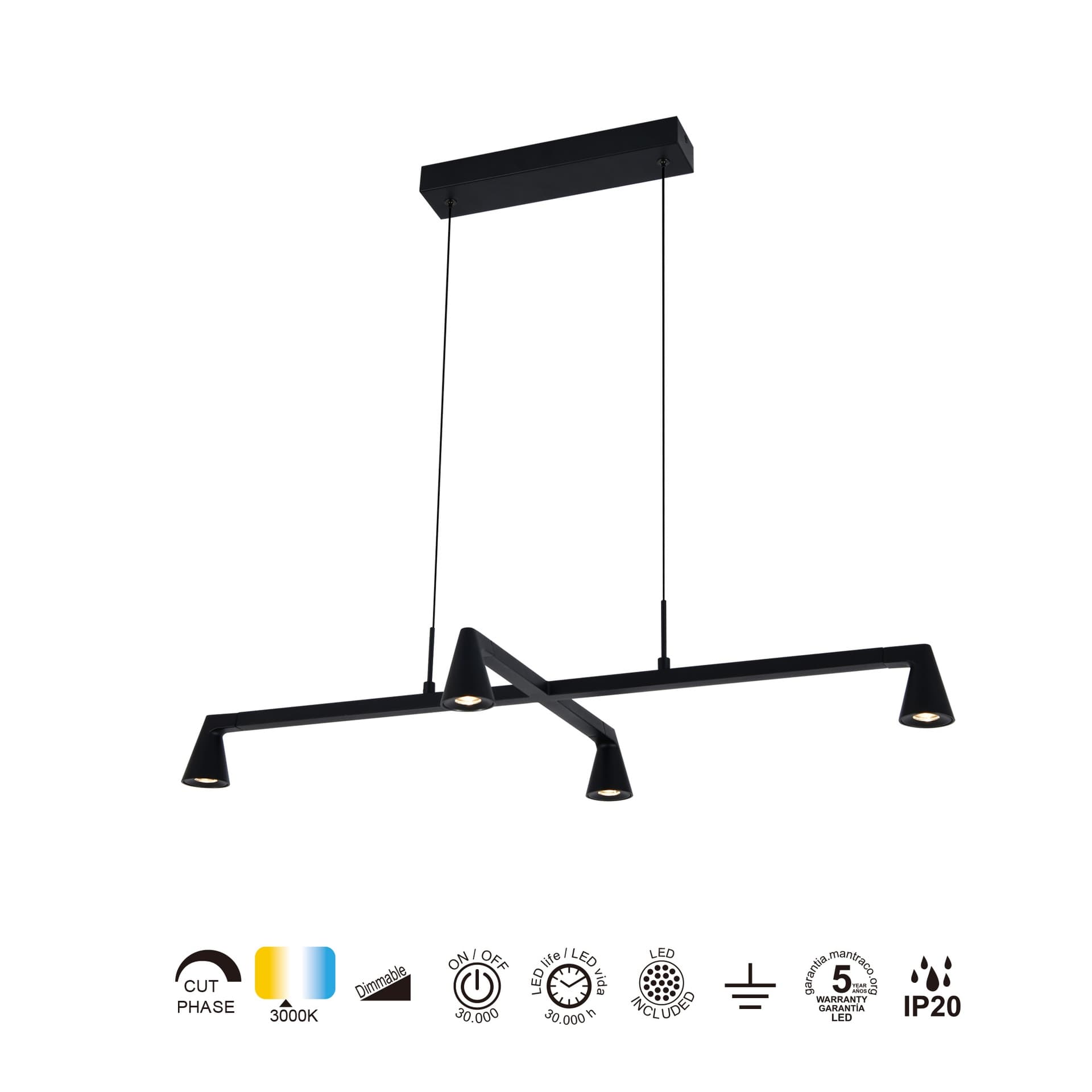 * LED LAMPA 18W