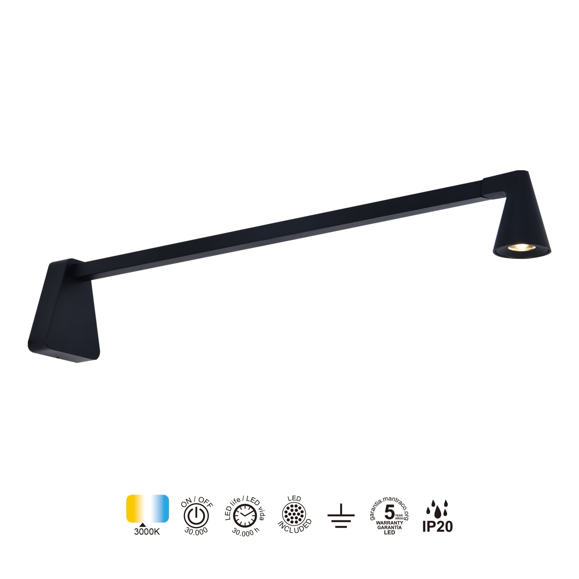* LED APLIKACE 5W BEZ SPÍNAČE