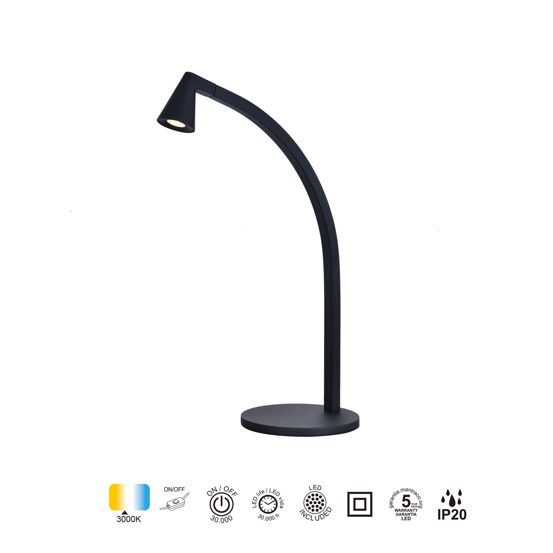 * STOLNÍ LED 6W