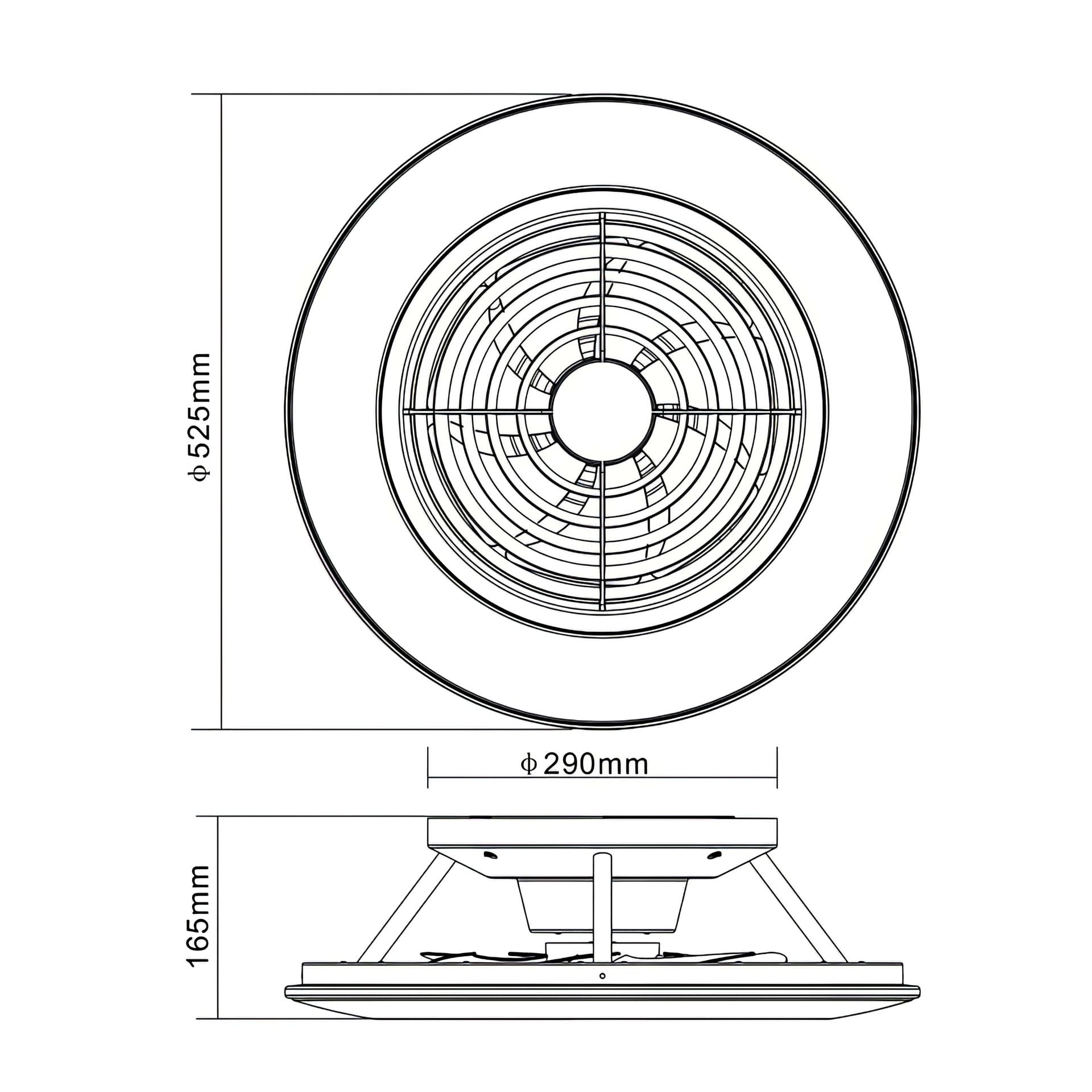 ***NABÍDKA/DES*** ALISIO MINI * VENTILATEUR LED BLANC AVEC TÉLÉCOMMANDE