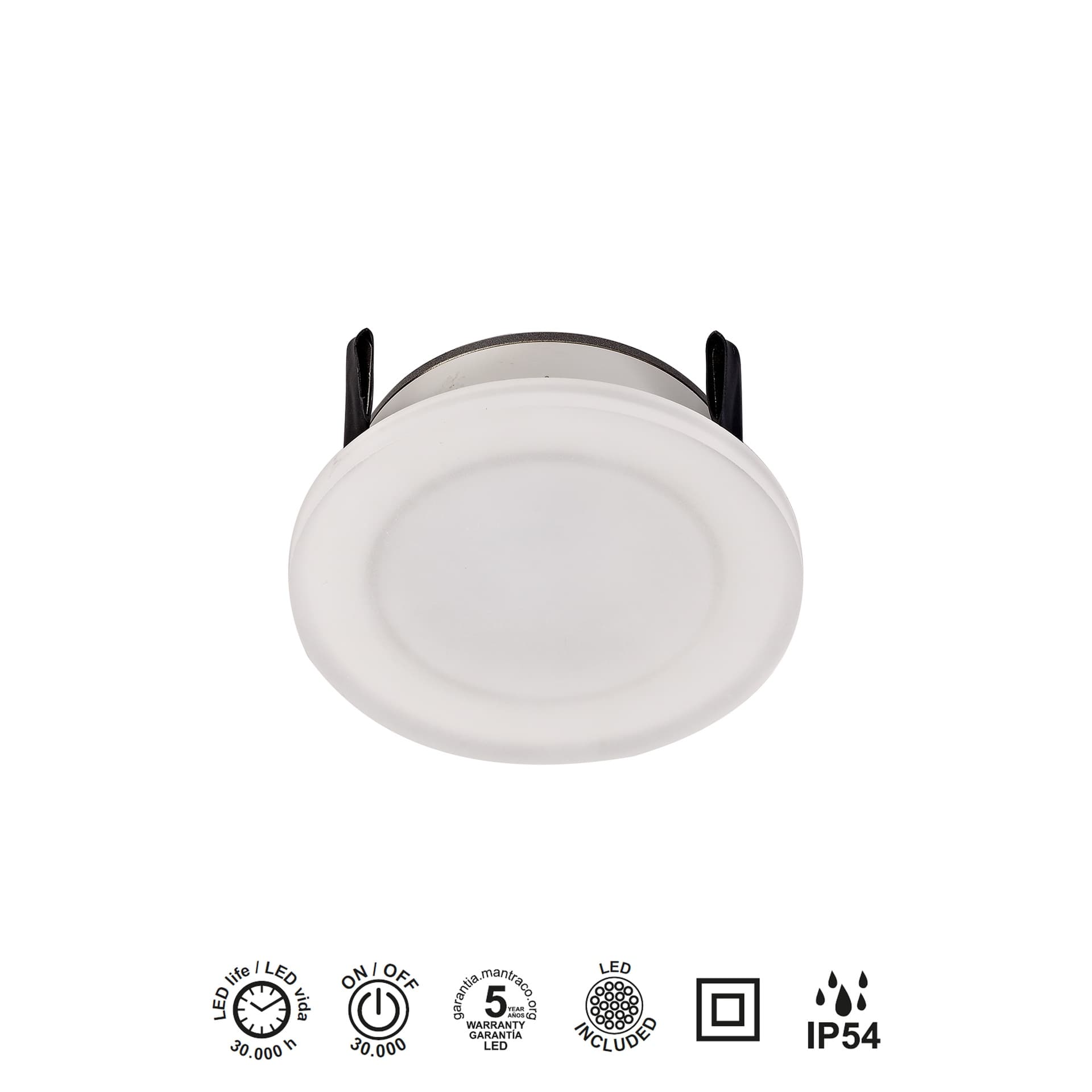 * LED ZAPUŠTĚNÉ 7W - SMD - 4000K