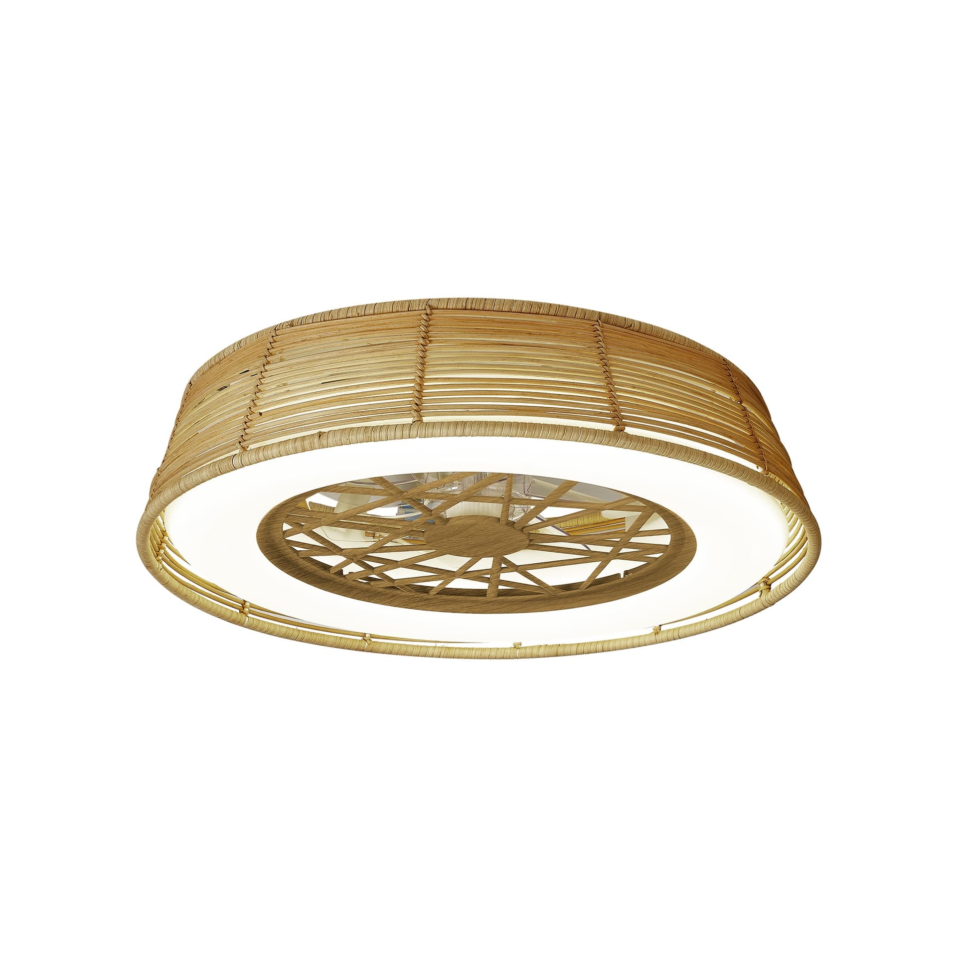 ***DES*** INDONÉSIE * LED STROPNÍ VENTILÁTOR S DÁLKOVÝM OVLÁDÁNÍM