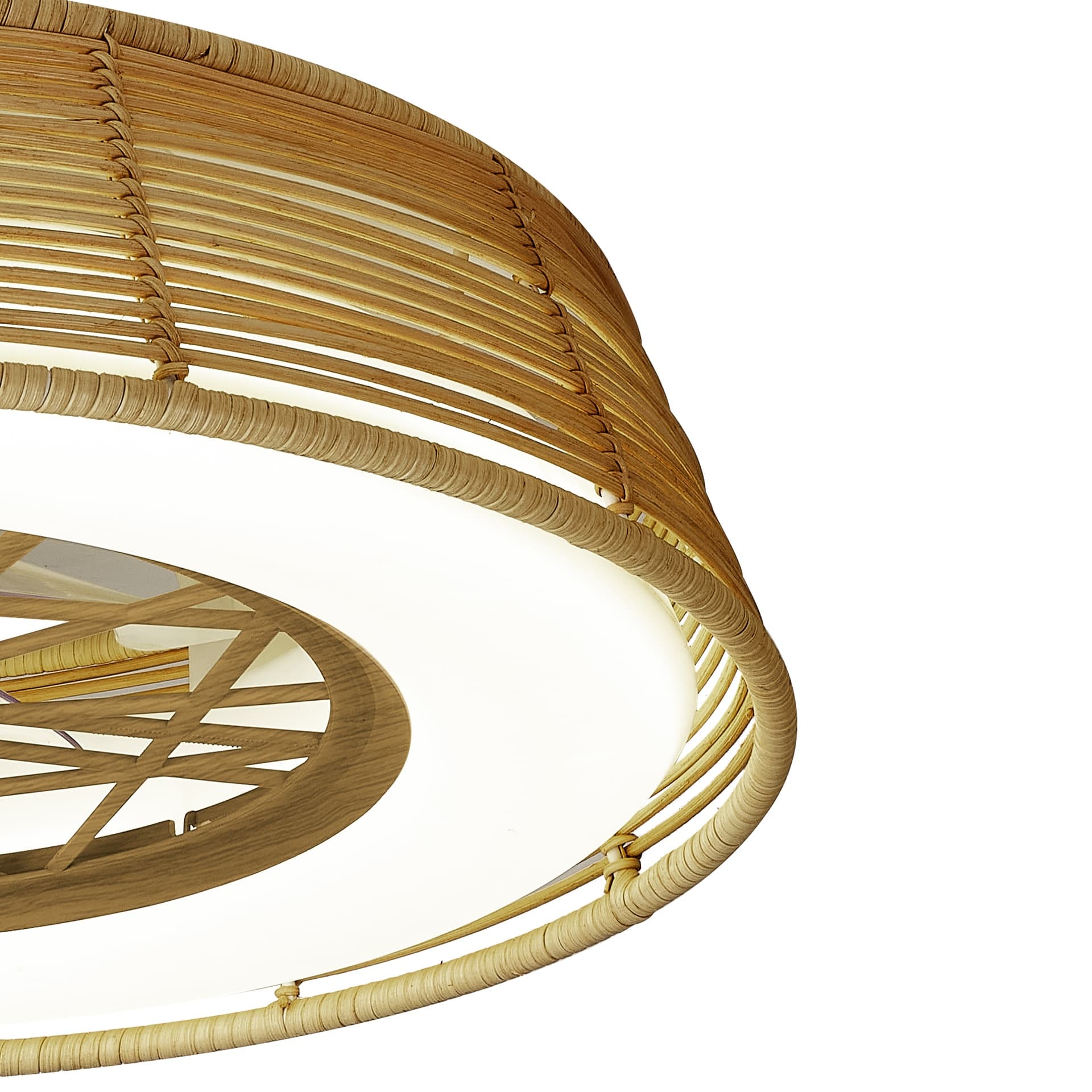***DES*** INDONÉSIE * LED STROPNÍ VENTILÁTOR S DÁLKOVÝM OVLÁDÁNÍM