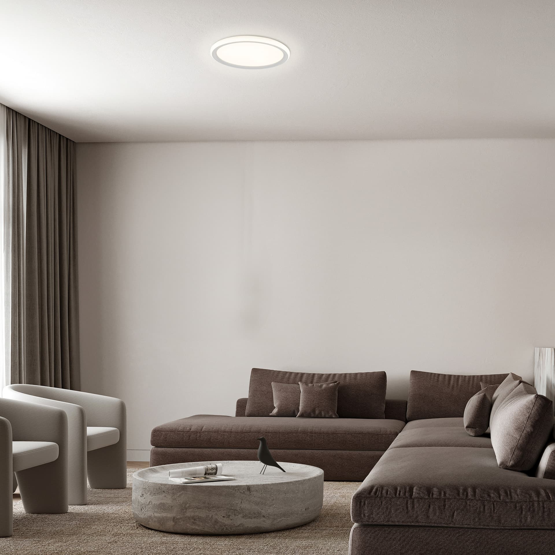 ***NABÍDKA/DES*** MARBRE * APPLIQUE LED 30W - 3000K - MARBRE BLANC