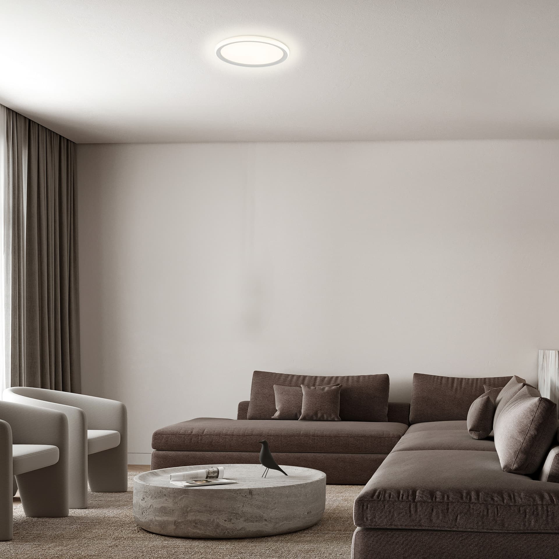 ***NABÍDKA/DES*** MARBRE * APPLIQUE LED 30W - 3000K - MARBRE BLANC
