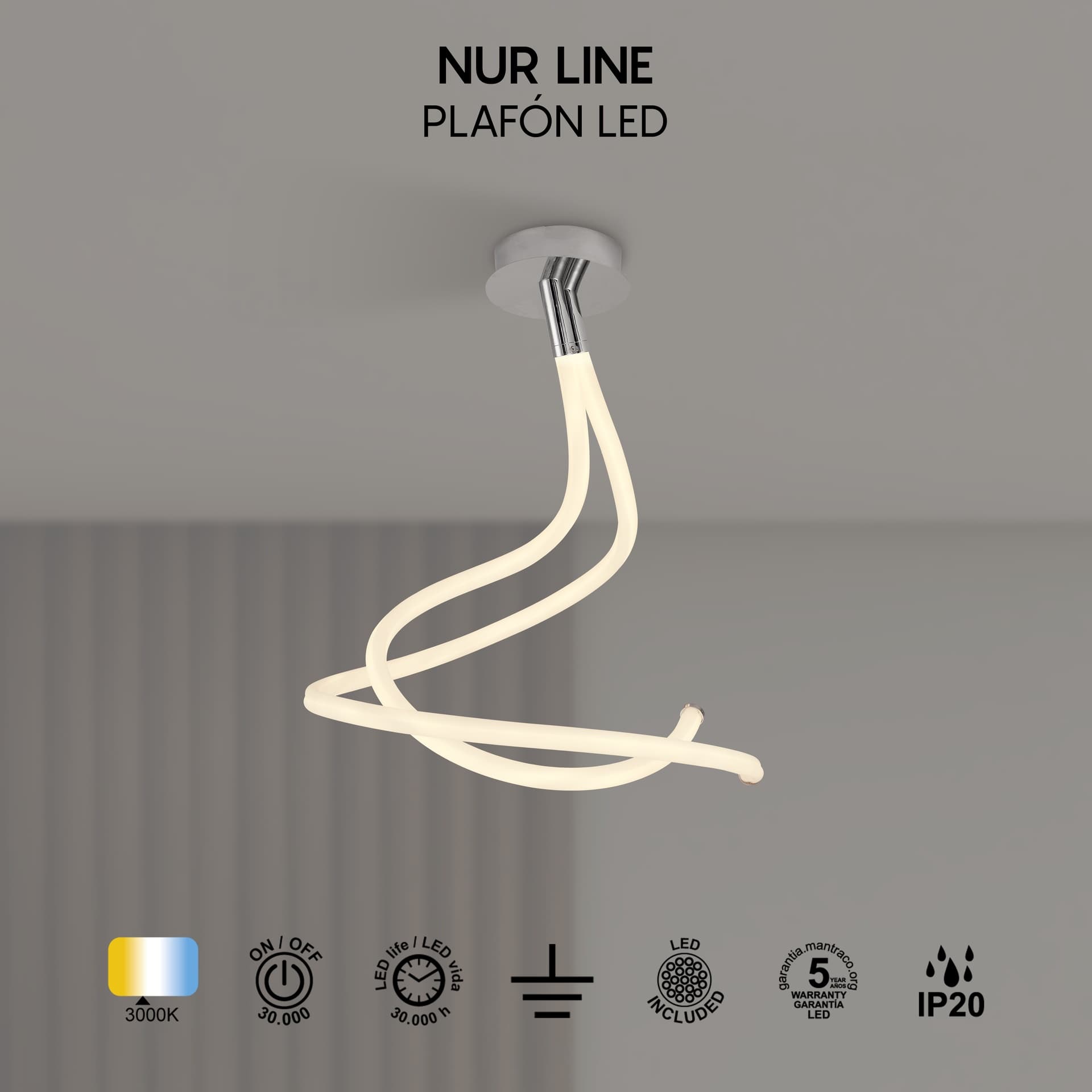 ***OFFRE/DES*** LIGNE * LAMPE LED DOUBLE 50W