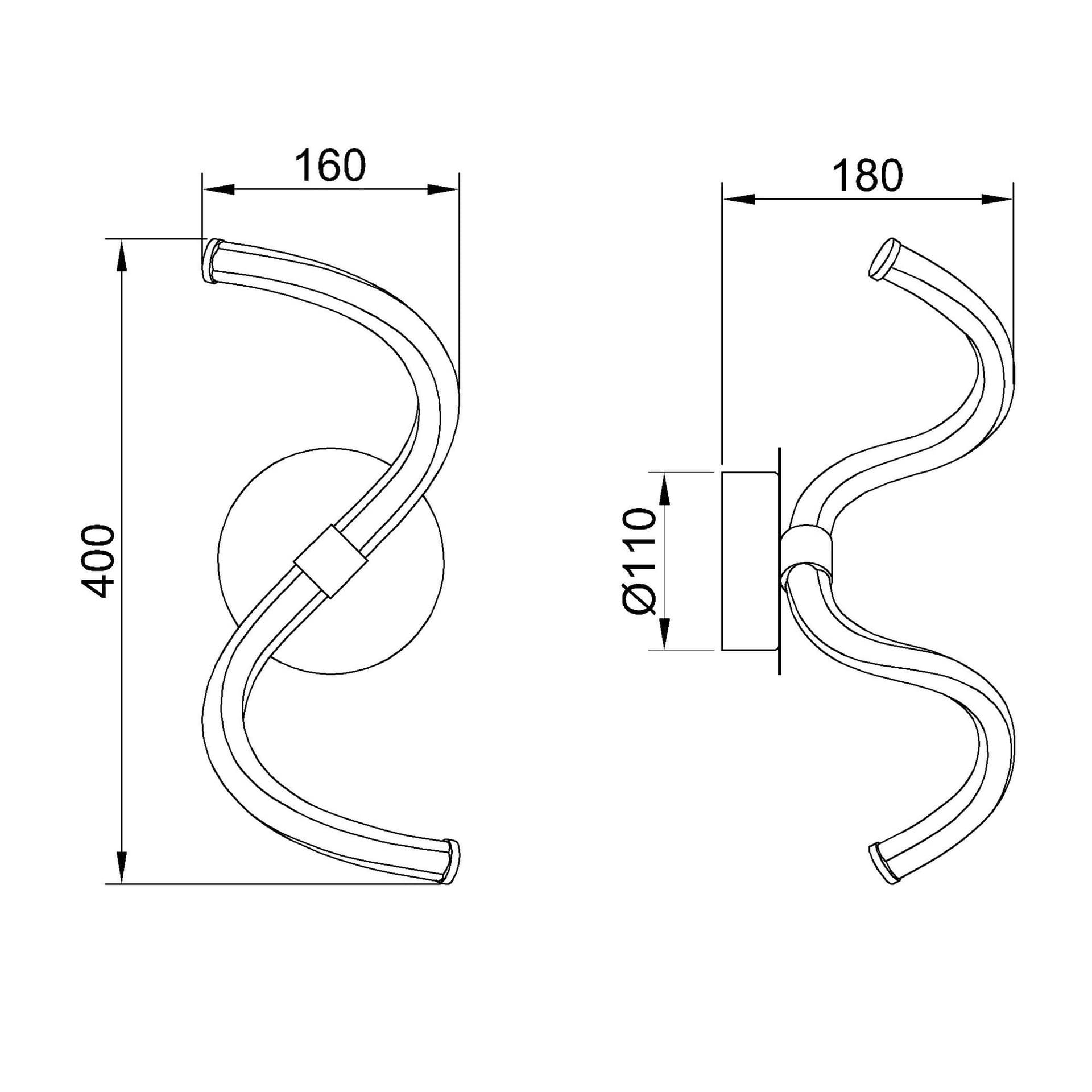 ***Reproduktor/Des*** Line * 12W LED nástěnné světlo
