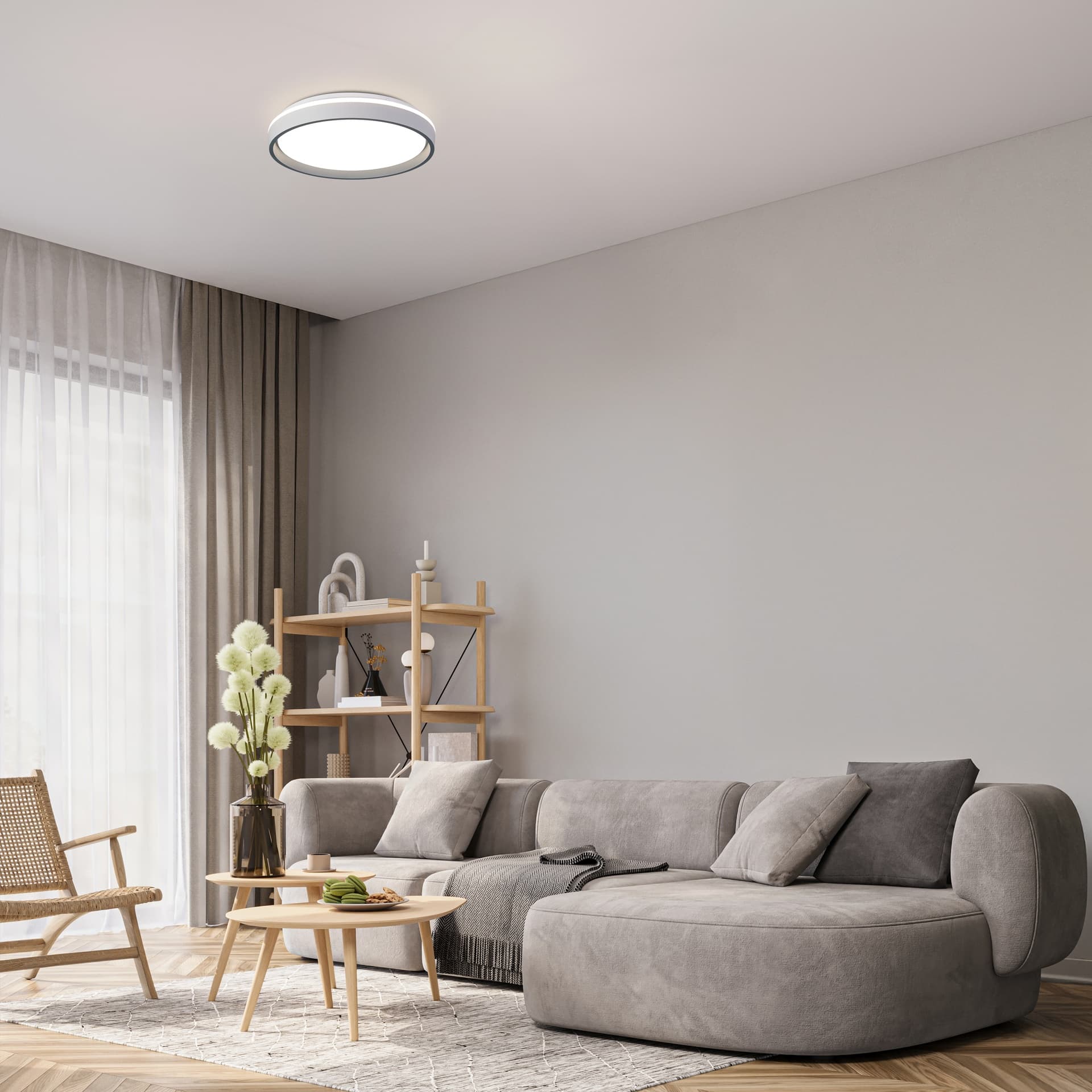***Des*** Nordica E27 * Stropní 45 cm černá (kopie)