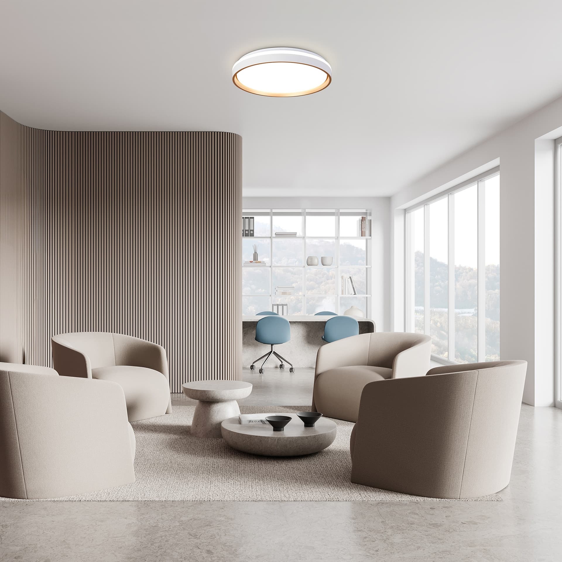 ***Des*** Nordica E27 * Stropní 45 cm černá (kopie)