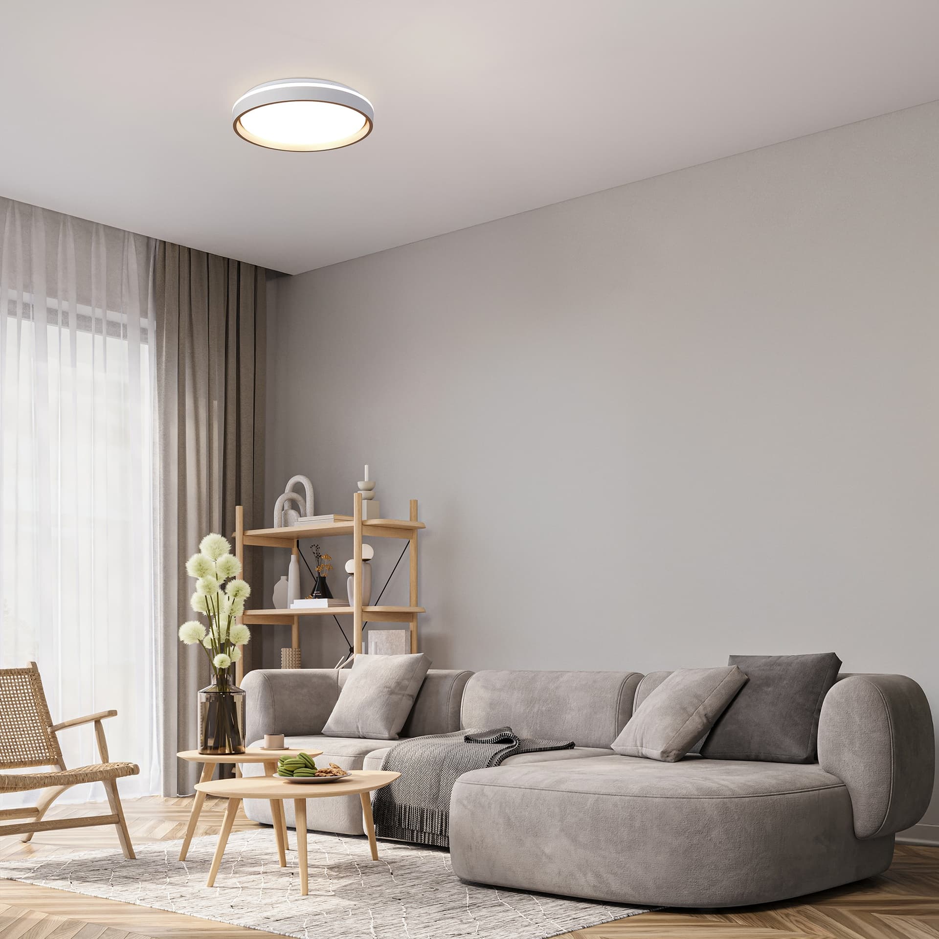 ***Des*** Nordica E27 * Stropní 45 cm černá (kopie)