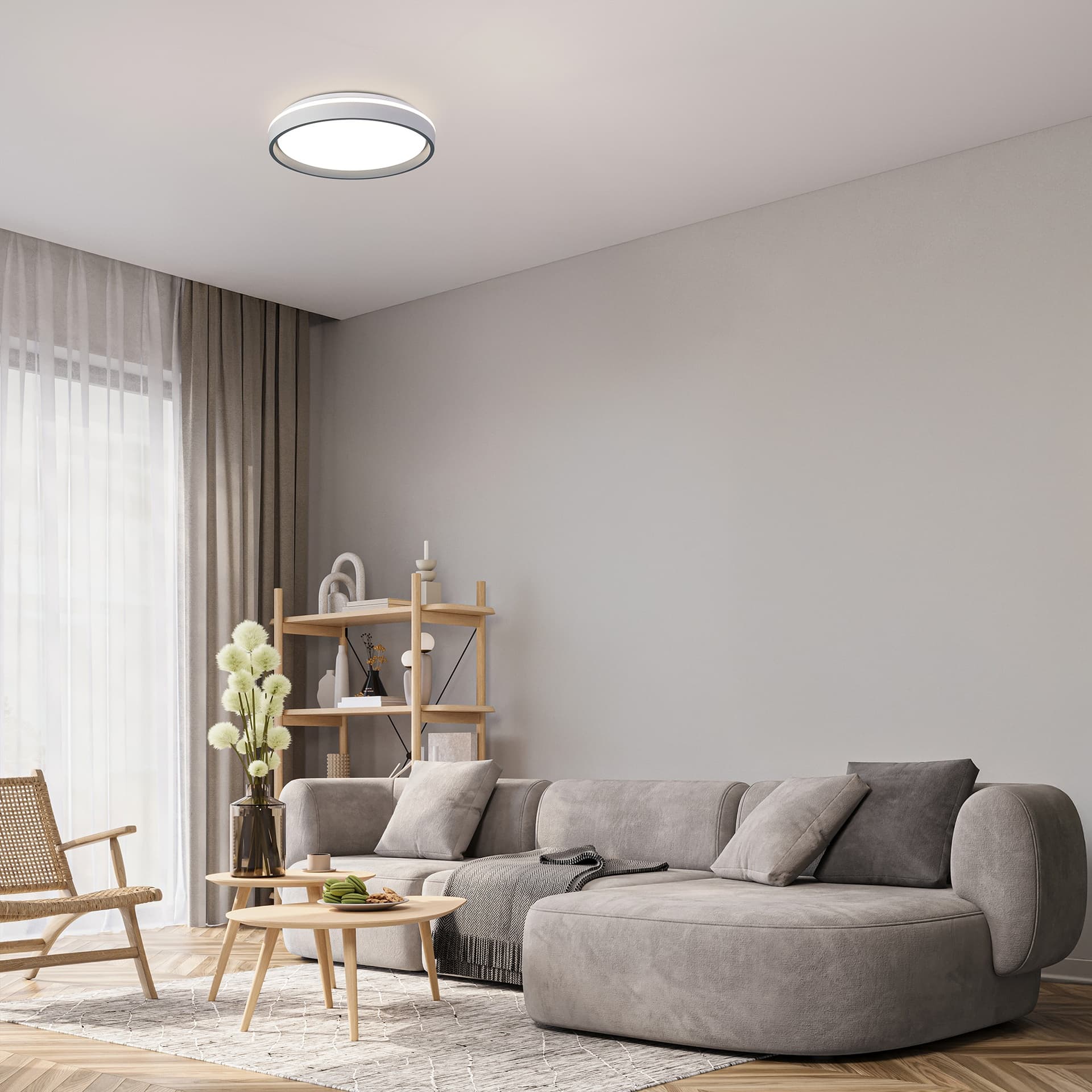 ***Des*** Nordica E27 * Stropní 45 cm černá (kopie)
