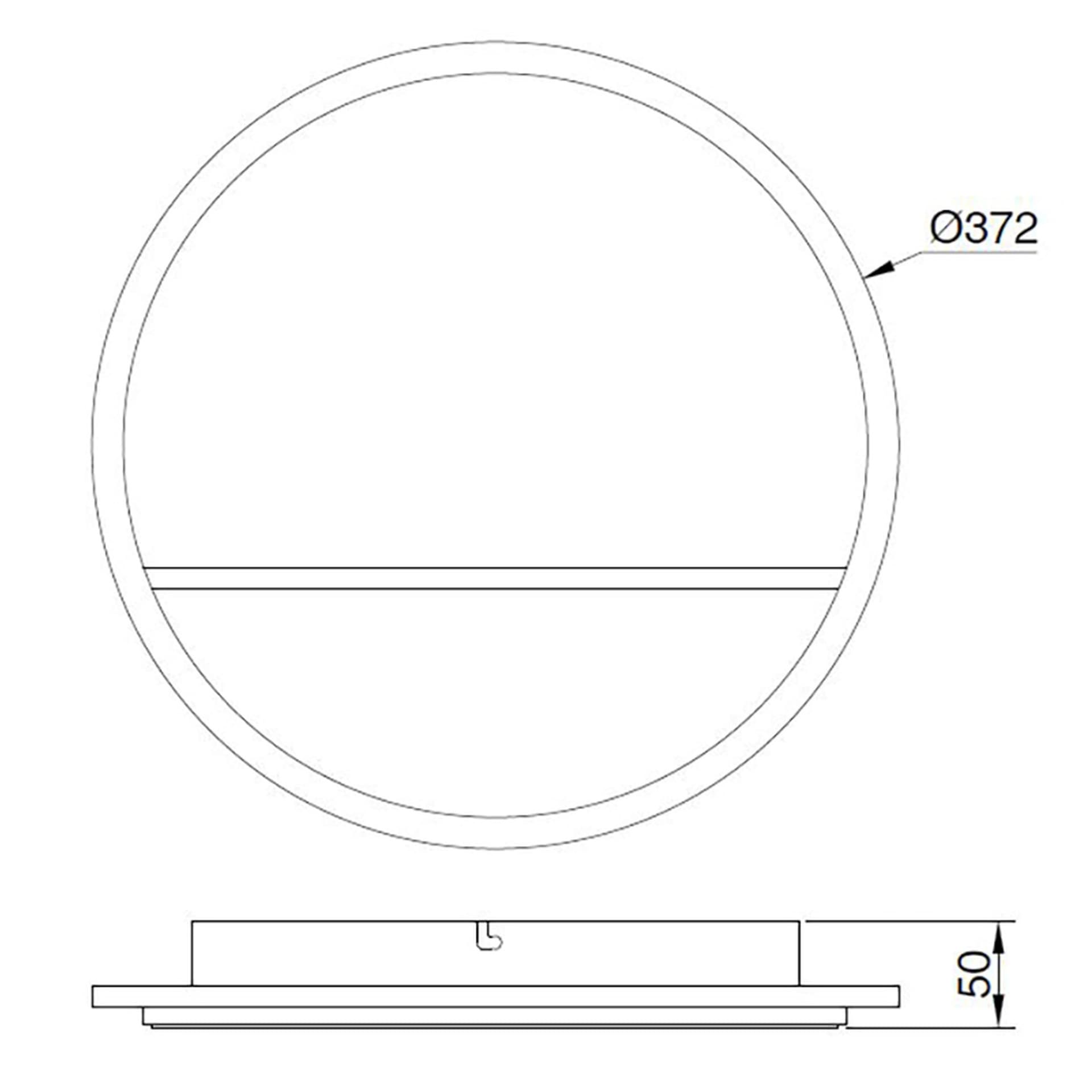 ***NABÍDKA/DES*** MARBRE * APPLIQUE LED 30W - 3000K - MARBRE BLANC