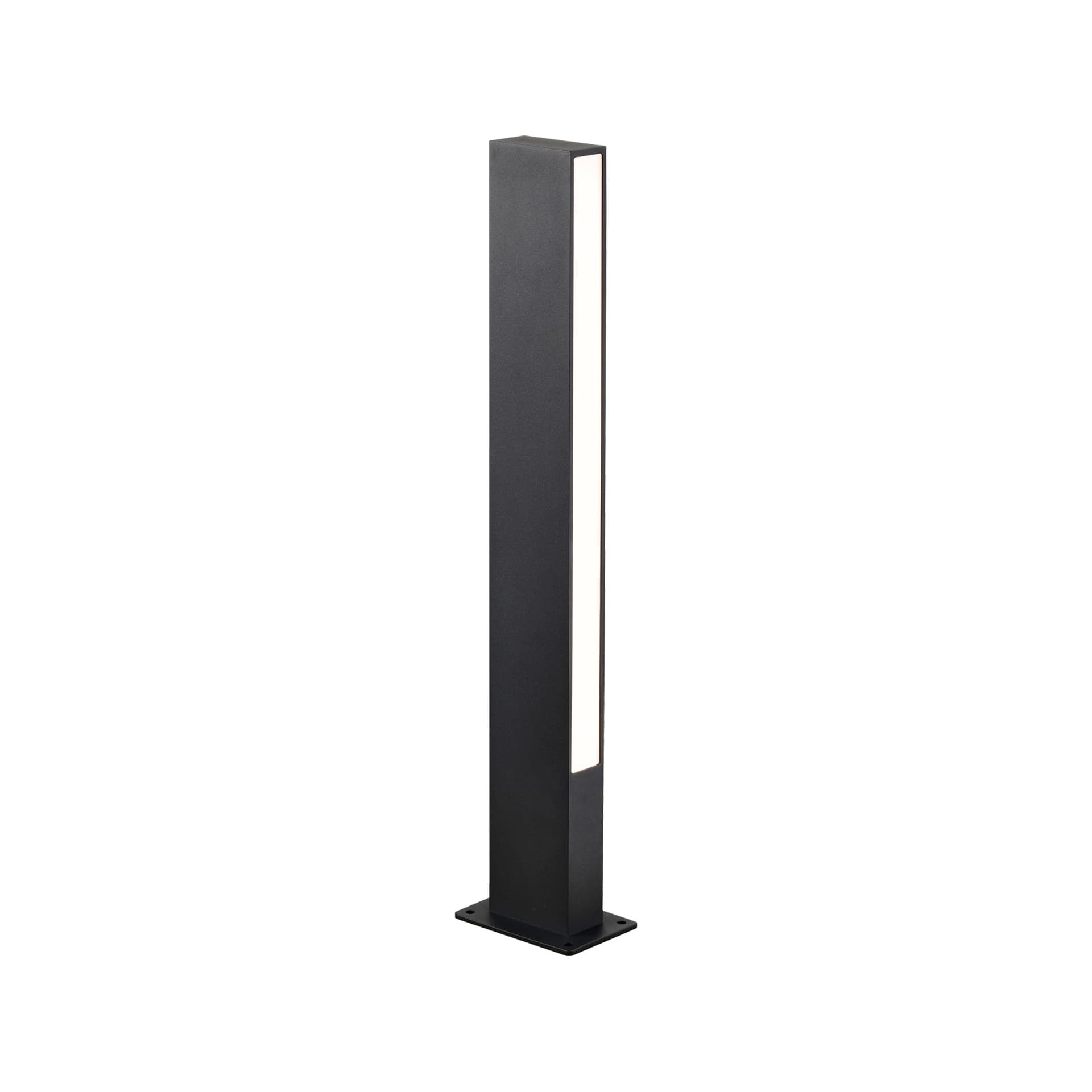 LOTUS * SLOUPEK 60CM IP65 10W 3000K TMAVĚ ŠEDÝ
