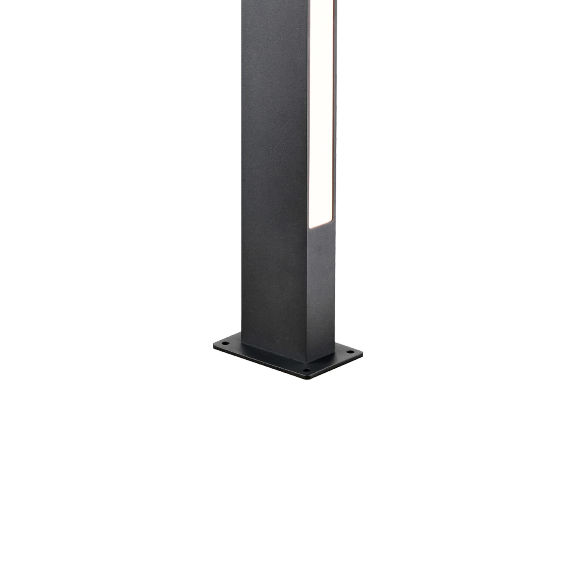 LOTUS * SLOUPEK 60CM IP65 10W 3000K TMAVĚ ŠEDÝ